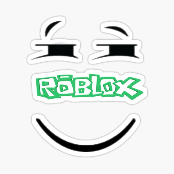 ROBLOX CHILL FACE Slim Fit  Sticker for Sale by TEDDYBOTT