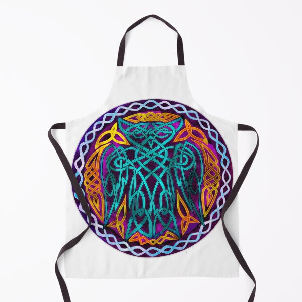 Item preview, Celtic Knotwork The Cosmic Night Owl Watches designed and sold by Donkjonk.
