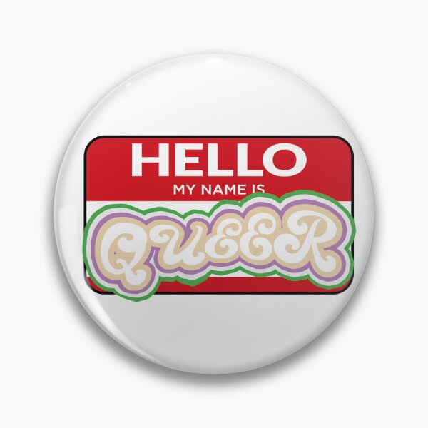 Item preview, hello my name is queer designed and sold by PuntoZero.