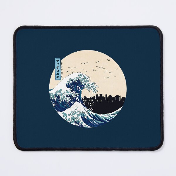 Item preview, Thessaloniki Kanagawa Wave designed and sold by 2eggzProject.