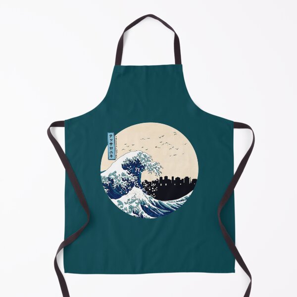 Item preview, Thessaloniki Kanagawa Wave  designed and sold by 2eggzProject.