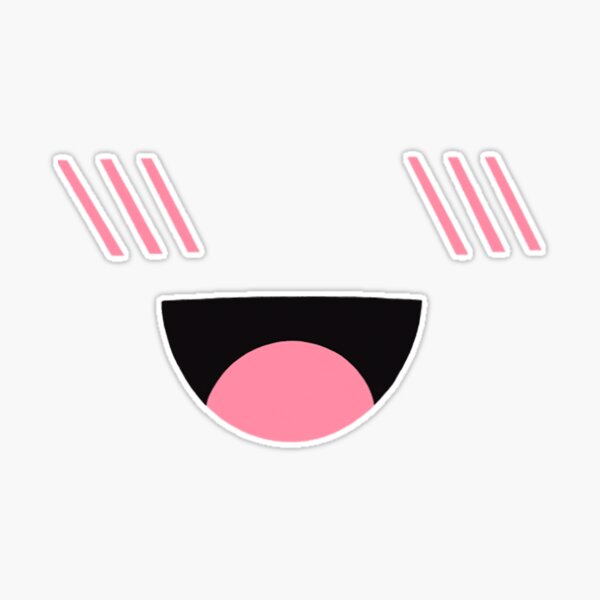 Funny Roblox Super Super Happy Face Sticker for Sale by TEDDYBOTT