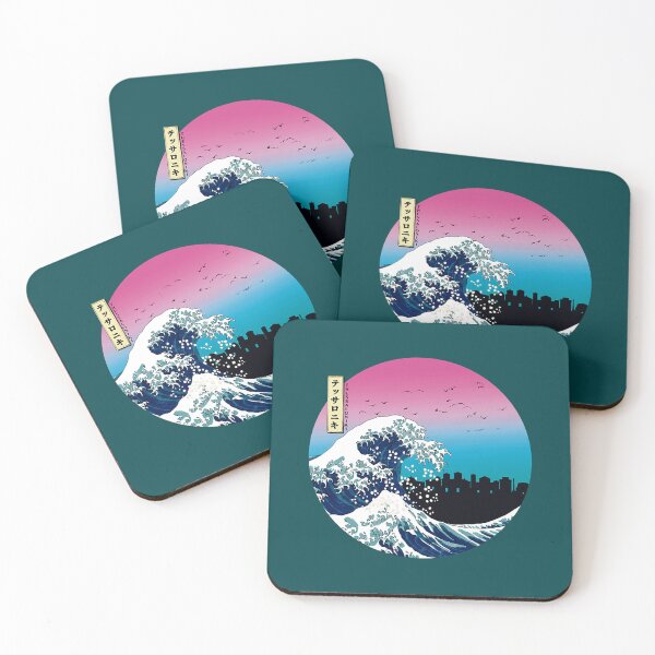 Item preview, Thessaloniki Kanagawa Wave 90s  designed and sold by 2eggzProject.