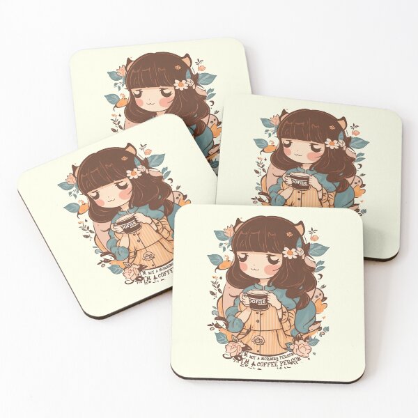 Item preview, I'm not a morning person, I'm a coffee person: Power of the Bean designed and sold by Paolospresent.