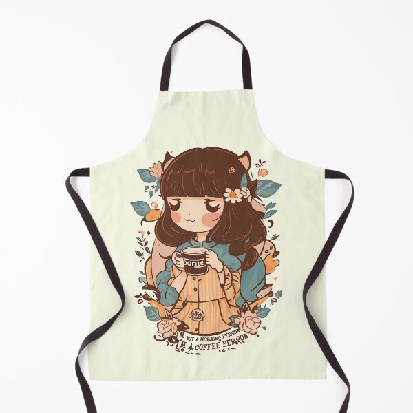 Item preview, I'm not a morning person, I'm a coffee person: Power of the Bean designed and sold by Paolospresent.