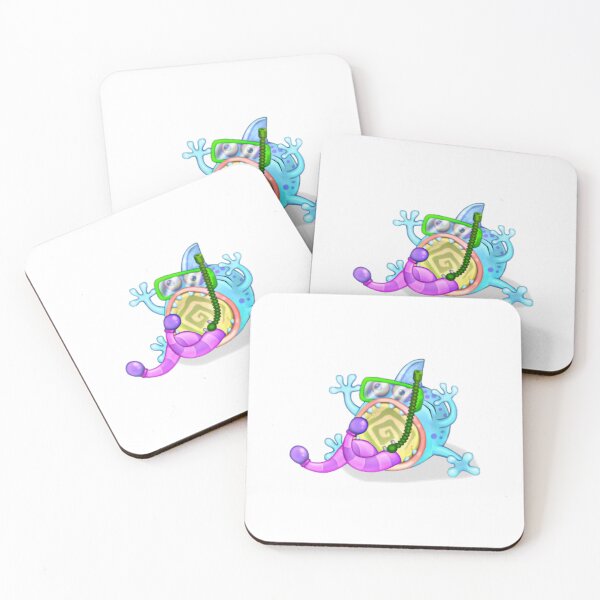 Item preview, My Singing Monsters character Pummel designed and sold by TheCryptoZoose.