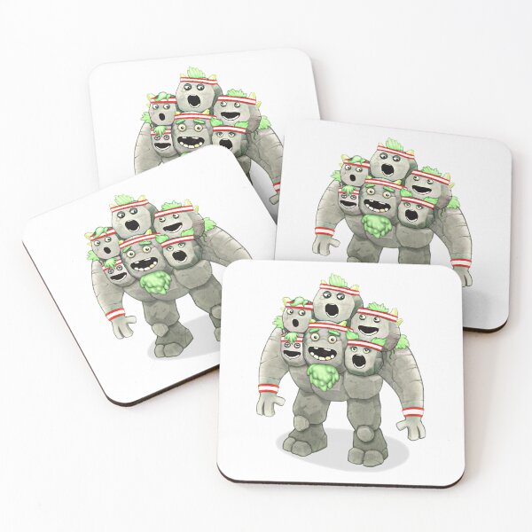 Item preview, My Singing Monsters character Quarrister designed and sold by TheCryptoZoose.