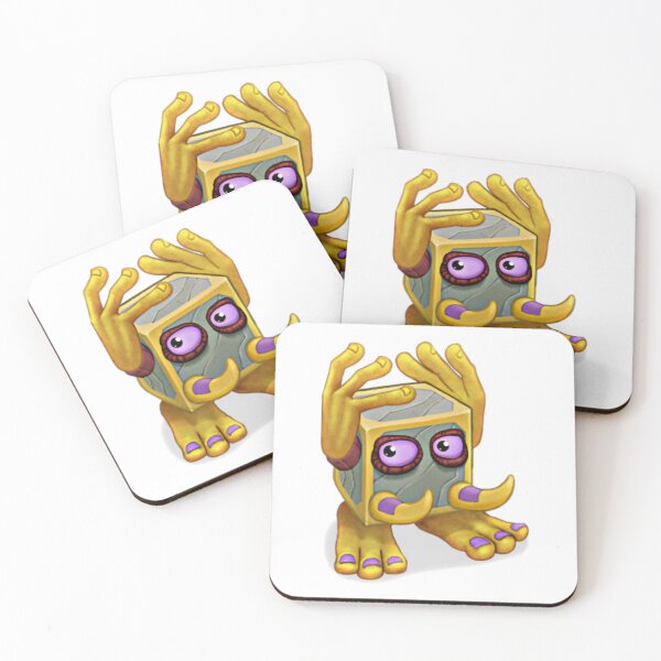 Item preview, My Singing Monsters character Rare Noggin designed and sold by TheCryptoZoose.