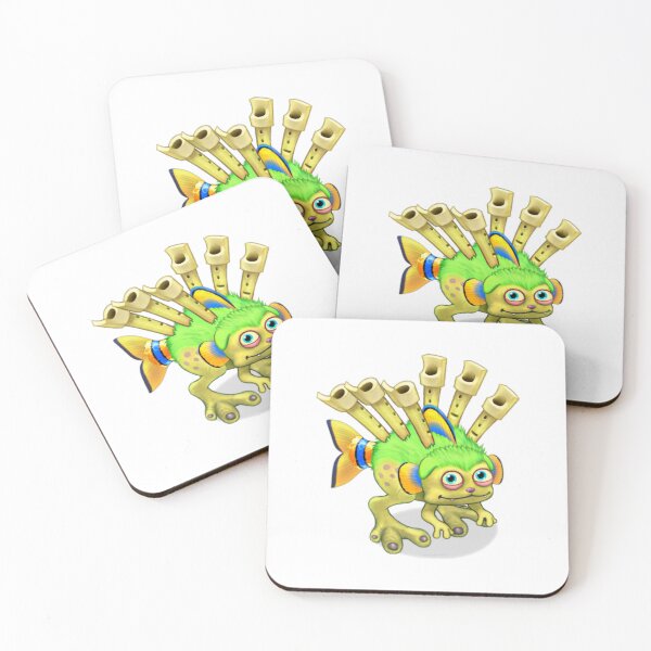 Item preview, My Singing Monsters character Reedling designed and sold by TheCryptoZoose.