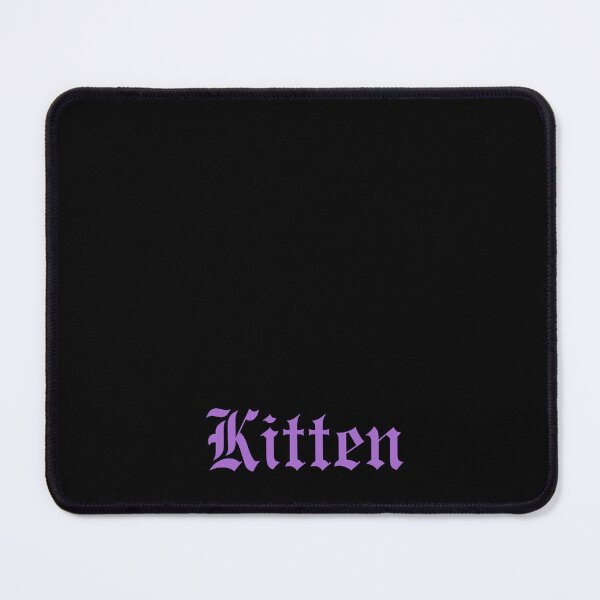Item preview, Kitten Rich Lavender Gothic Text designed and sold by Ninjakandy.