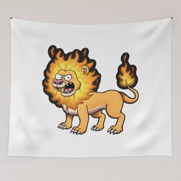 Item preview, Fire Lion  designed and sold by SydniDurga.