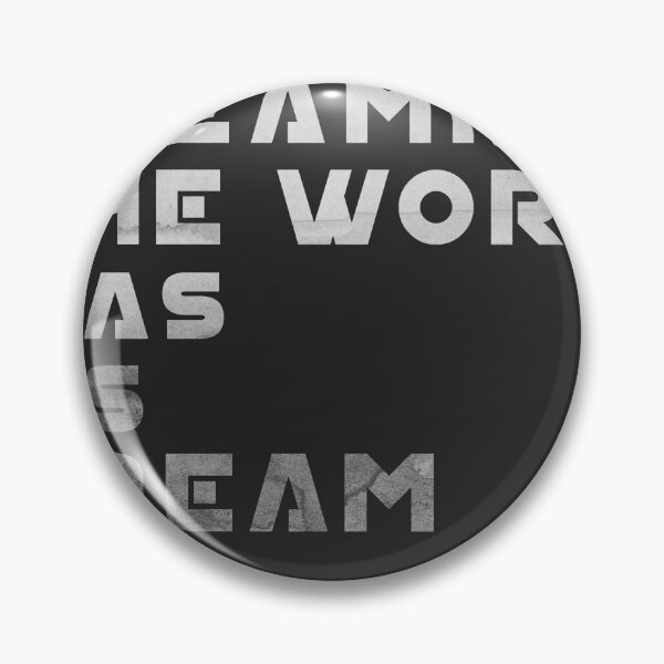 Item preview, The Mind was Dreaming, The World was its Dream - Jorge Luis Borges Quote - Typographic Print 03 designed and sold by Studio Grafiikka.