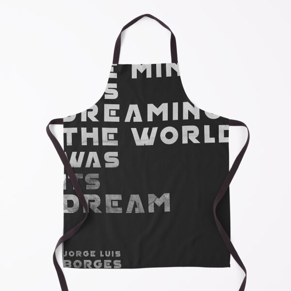 Item preview, The Mind was Dreaming, The World was its Dream - Jorge Luis Borges Quote - Typographic Print 03 designed and sold by Studio Grafiikka.