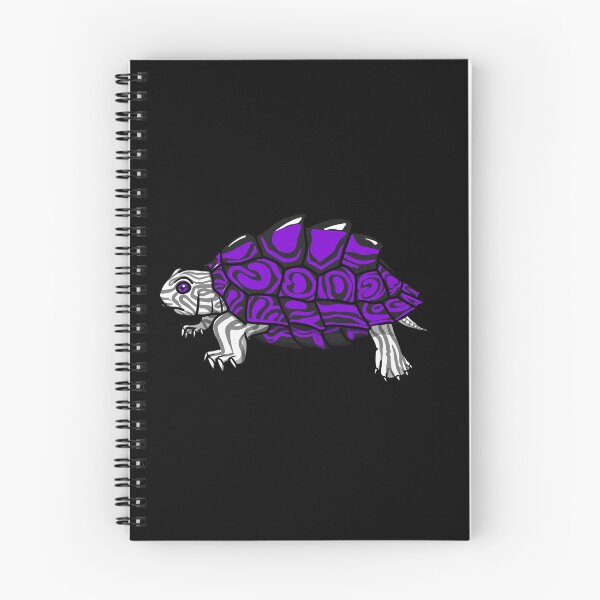 Aperçu de l'œuvre Tortue Pride - Asexuée créée et vendue par StaticKlingShop.