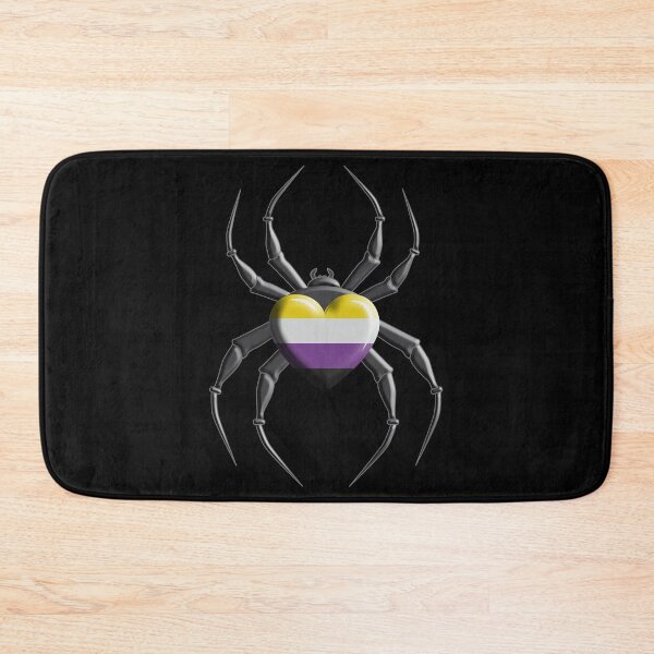 Item preview, Heartspider Non Binary Pride designed and sold by TheirChoice.