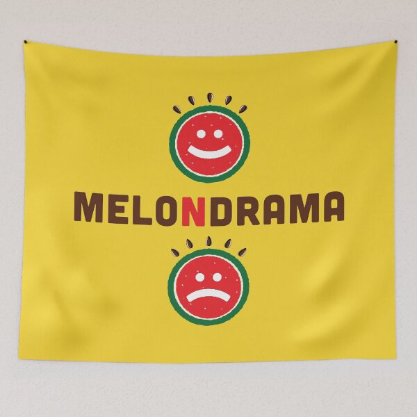 Item preview, The Best Summer Collection with Funny Melodrama Expression with Drama Faces in the Shape of Watermelon Vertical Composition designed and sold by Wiggly Lines.