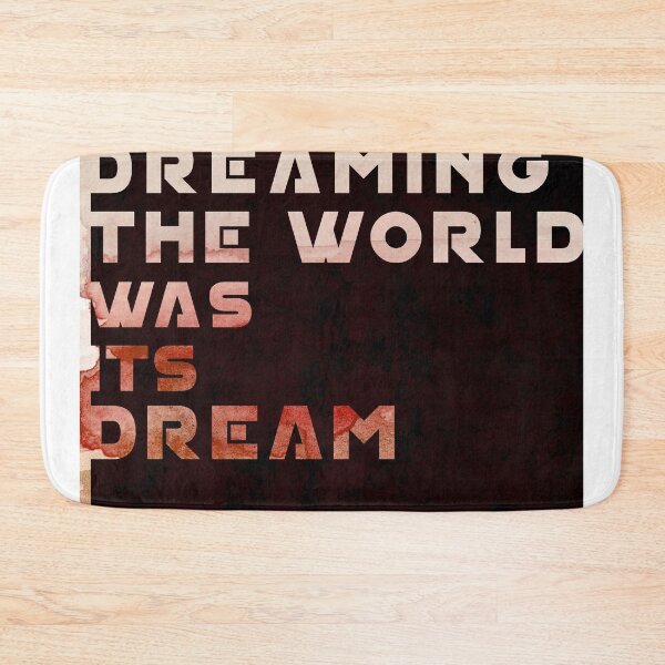 Item preview, The Mind was Dreaming, The World was its Dream - Jorge Luis Borges Quote - Typographic Print 04 designed and sold by Studio Grafiikka.