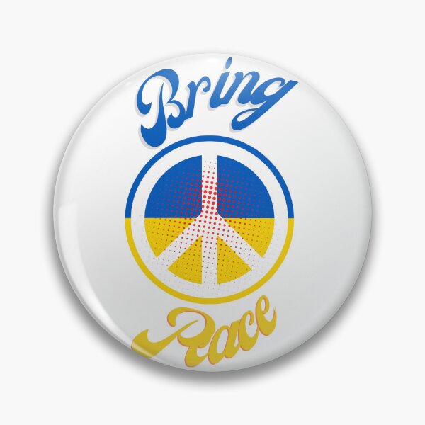 Item preview, "Bring Peace" Blue & Yellow Artwork Design designed and sold by designbyETA.