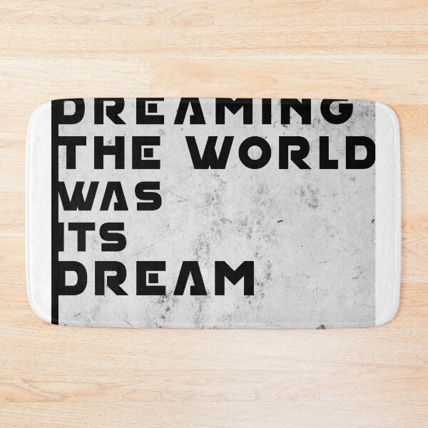 Item preview, The Mind was Dreaming, The World was its Dream - Jorge Luis Borges Quote - Typographic Print 02 designed and sold by Studio Grafiikka.
