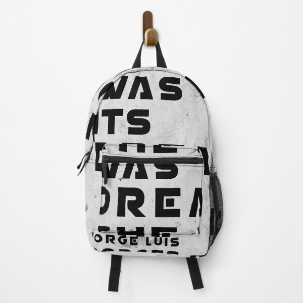 Item preview, The Mind was Dreaming, The World was its Dream - Jorge Luis Borges Quote - Typographic Print 02 designed and sold by Studio Grafiikka.
