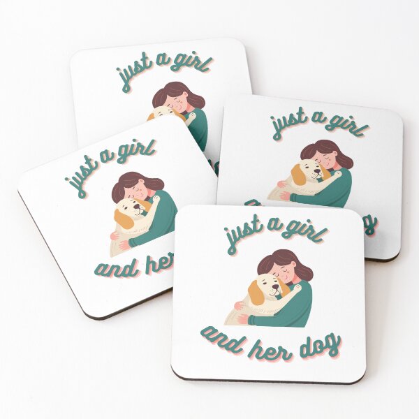Item preview, Just a girl and her dog designed and sold by GamersLands.
