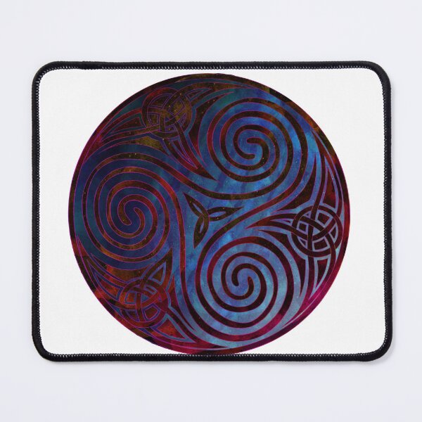 Item preview, Celtic Knotwork Cosmic Triskellion 1 designed and sold by Donkjonk.