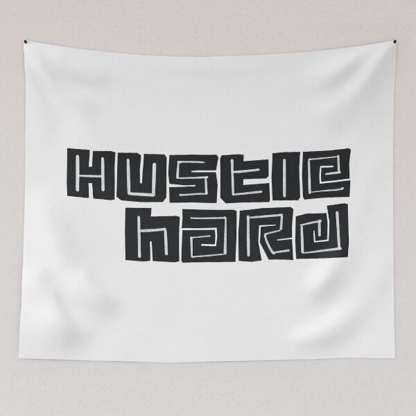 Item preview, Hustle Hard designed and sold by DiyaNikki.