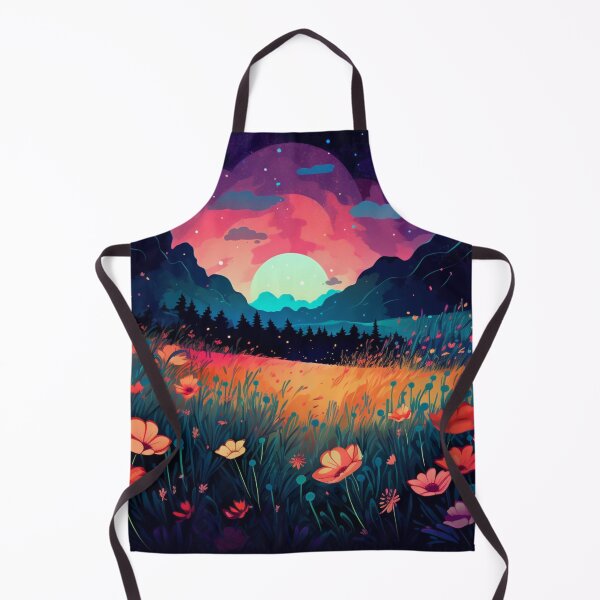 Item preview, Enchanted Wild Flowers in the Moonlight Cool Mesmerizing designed and sold by BrandonArtWorld.