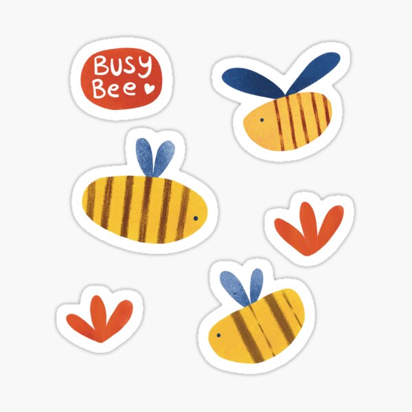 Busy Bee Sticker