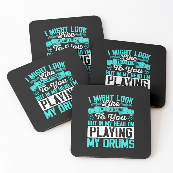 Item preview, i might look like i'm listening but in my head i'm playing drums designed and sold by snarkoriginals.