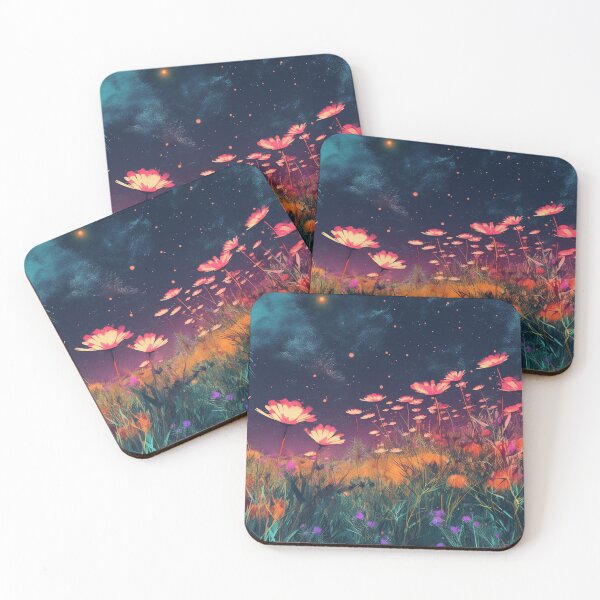 Item preview, Enchanted Wild Flowers in the Moonlight Cool Mesmerizing designed and sold by BrandonArtWorld.