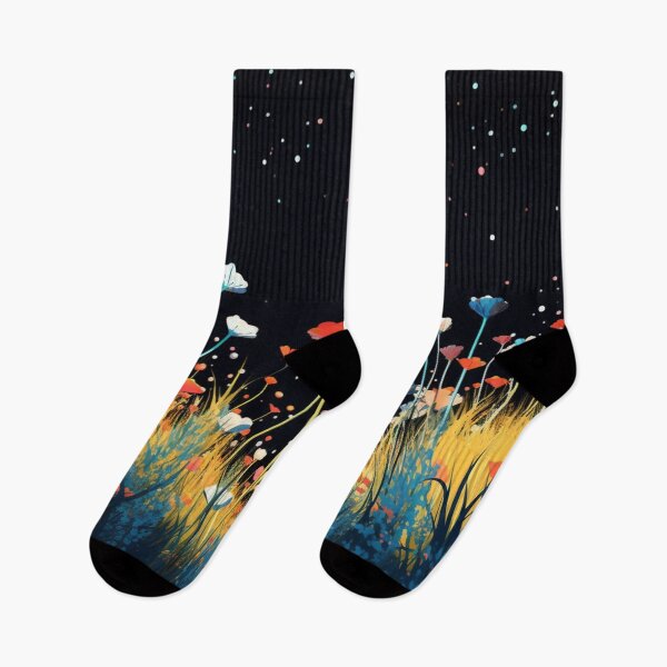 Item preview, Enchanted Wild Flowers in the Moonlight Cool Mesmerizing designed and sold by BrandonArtWorld.