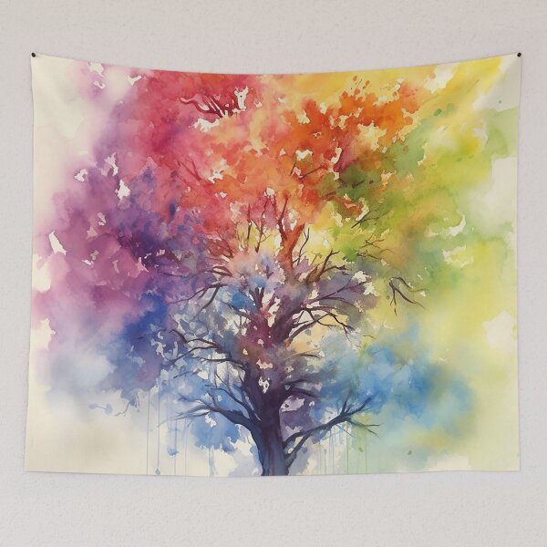 Item preview, Travana - Árbol en acuarela (1/4) designed and sold by sabantha.