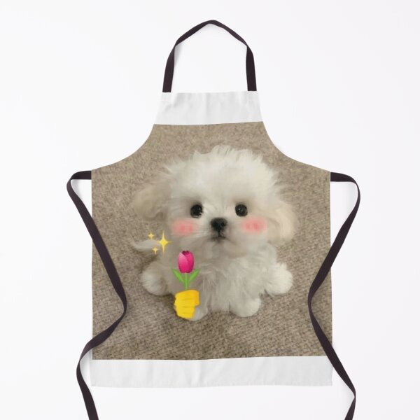 Item preview, Dog with flower designed and sold by Moon-lightfight.