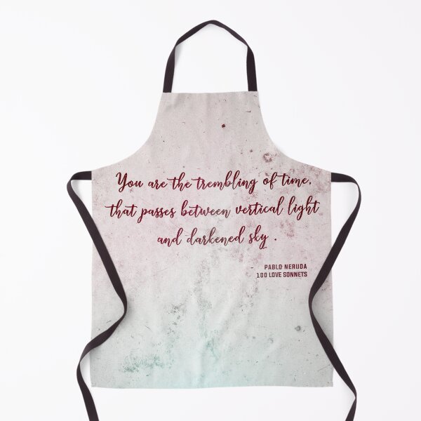 Item preview, You are the trembling of time 01 - Pablo Neruda - 100 Love Sonnets - Typographic Quote Print designed and sold by Studio Grafiikka.