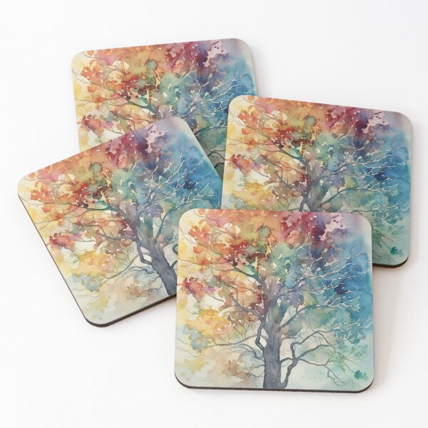 Item preview, Travana - Árbol en acuarela (4/4) designed and sold by sabantha.