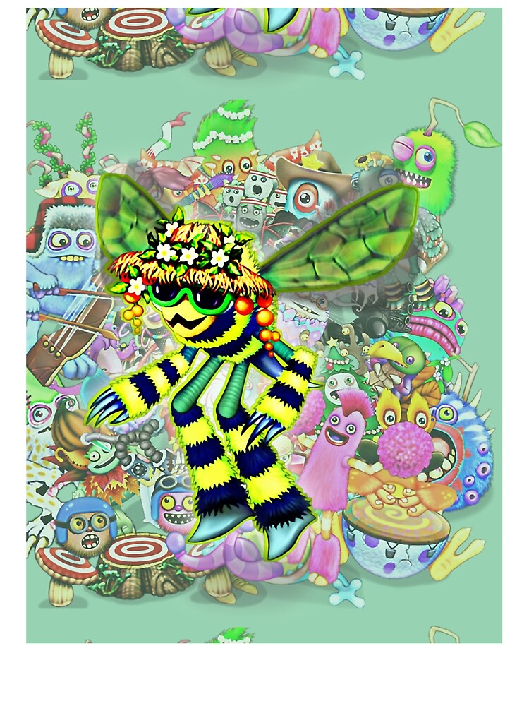 my singing monsters wubbox  Art Print for Sale by quentinpitter1