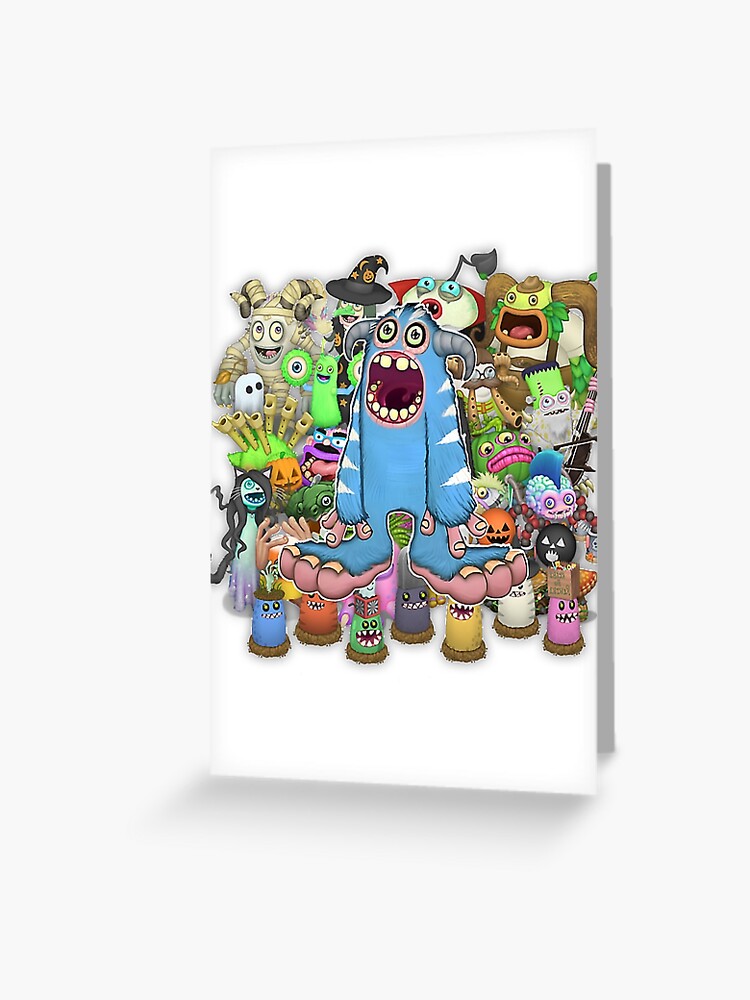 My Singing Monsters Wubbox | Greeting Card