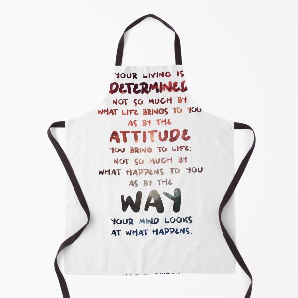 Item preview, Kahlil Gibran - Quote on Life 02 - Typographic Print - Attitude, Mind designed and sold by Studio Grafiikka.