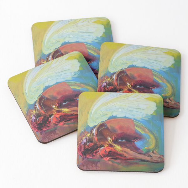 Item preview, Fallen Angel Painting designed and sold by Eraclis Aristidou.