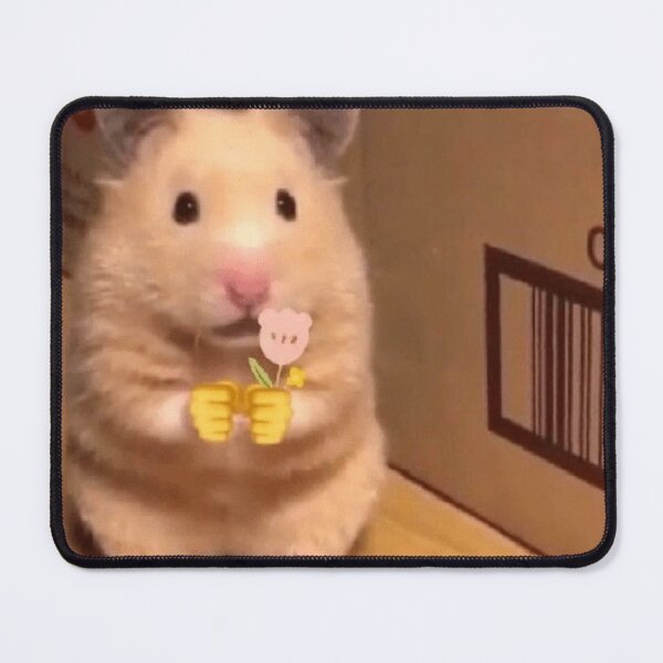 Item preview, Hamster & flower designed and sold by Moon-lightfight.