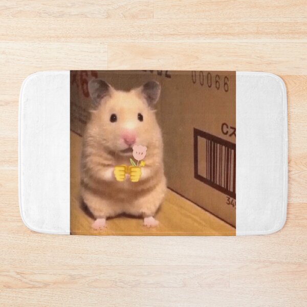 Item preview, Hamster & flower designed and sold by Moon-lightfight.