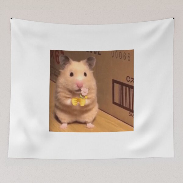Item preview, Hamster & flower designed and sold by Moon-lightfight.