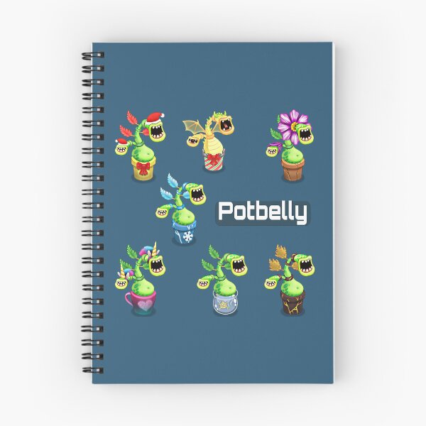 Item preview, My Singing Monsters characters Potbelly designed and sold by LeftHandPathDes.