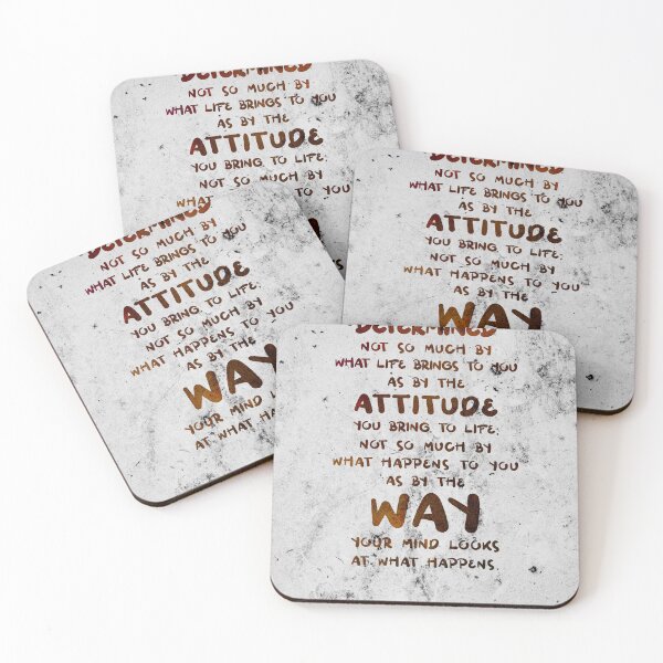 Item preview, Kahlil Gibran - Quote on Life 01 - Typographic Print - Attitude, Mind designed and sold by Studio Grafiikka.