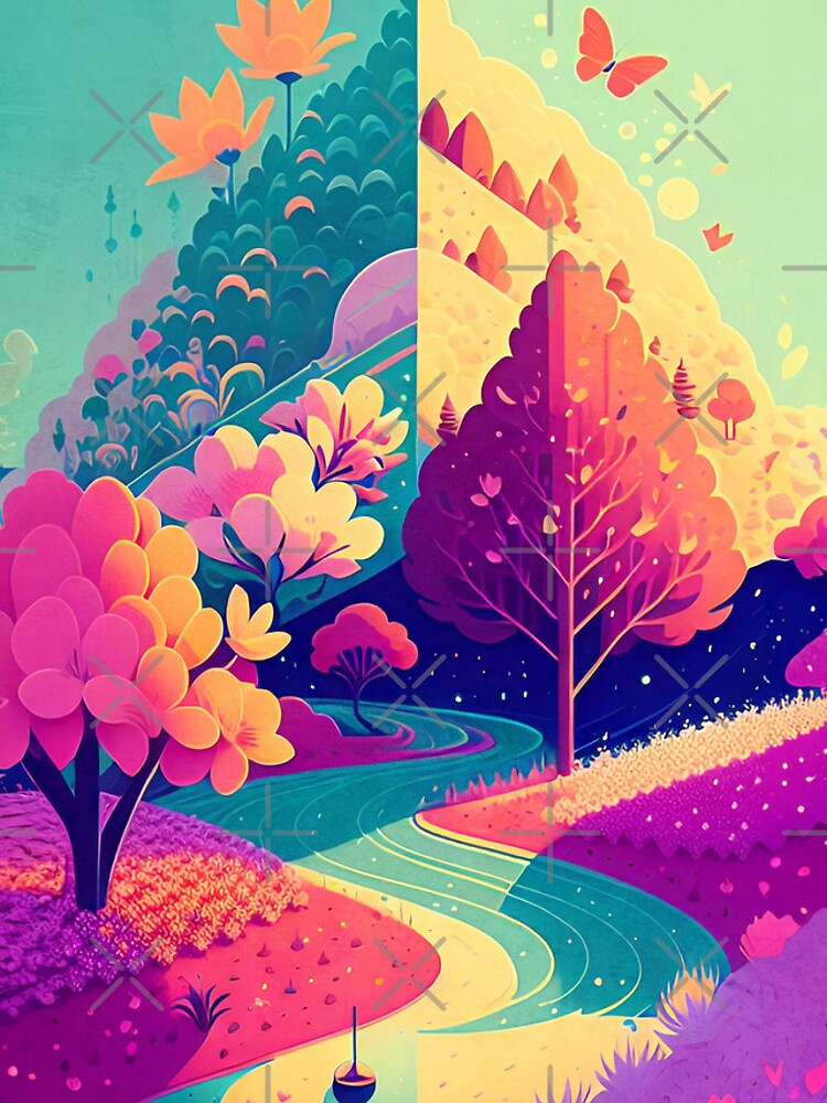 Thumbnail 4 of 4, iPhone Case, Spring Scene designed and sold by ArtFactoryAI.