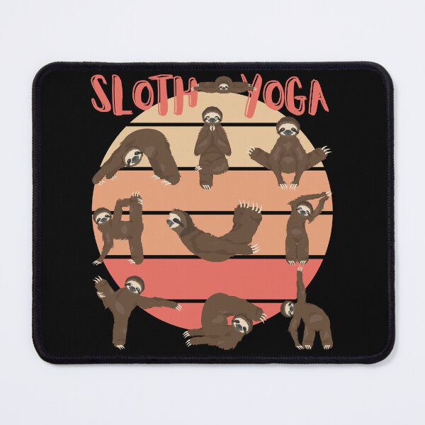 Item preview, Sloth Yoga T-Shirt | Funny Sloth Yoga Poses Tee | Relaxed & Chill Yoga Lover Gift designed and sold by MorningTeeNmore.