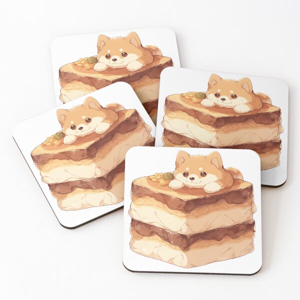 Item preview, Kawaii Toast Shiba designed and sold by TheBakaAnime.
