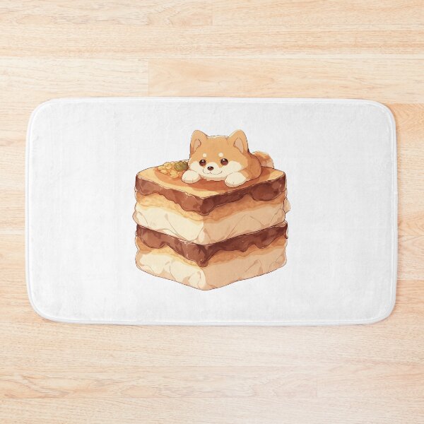 Item preview, Kawaii Toast Shiba designed and sold by TheBakaAnime.