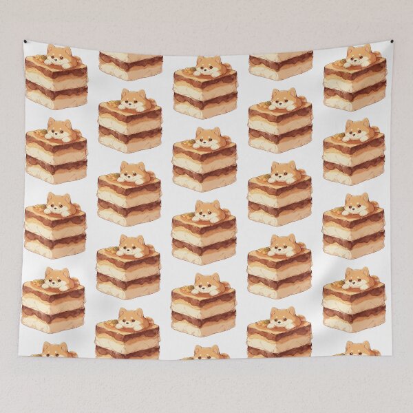 Item preview, Kawaii Toast Shiba designed and sold by TheBakaAnime.